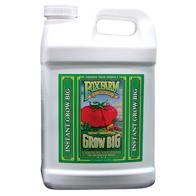 FoxFarm Nutrient / Additive Grow Big 2.5 Gallon Bottle 26950