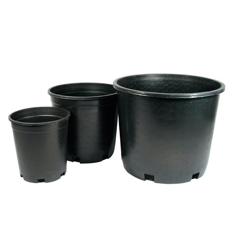 International Nursery Products INP - Plastic Plant Pot - Round Hard 2 Gallon 9" x 8.5" 33140