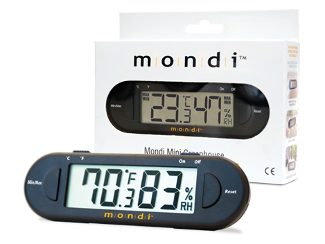 Mondi Mini Thermo-Hygrometer Made For Humidity / Propagation Domes 1318