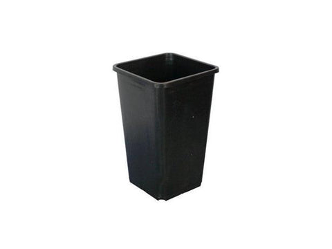 FHD Plastic Pot - Square 0.5 Gallon 4.75x4.75x8"