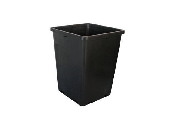 FHD Plastic Pot - Square 1.7Gallon 6.5L 7.5x7.5x10"
