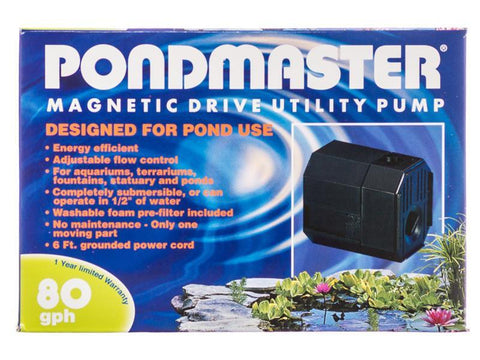 Mag Drive Pondmaster 80gph Water Pump