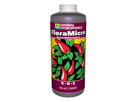 General Hydroponics Nutrient / Additive - Flora Micro 4L