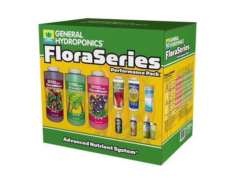 General Hydroponics Nutrient / Additive - Flora Series Performance Pack Starter Kit