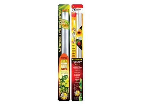 SunBlaster T5 HO Fluorescent Plant Grow Lighting - Combo w/ Reflector 48"