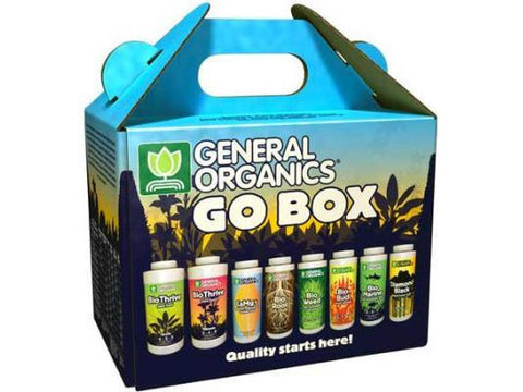General Hydroponics Nutrient / Additive - General Organics GO-Box Starter Kit!