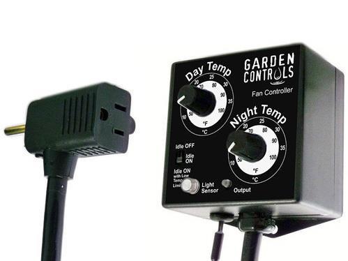 Garden Controls Day-Night Thermostatic (Temperature) Fan Speed Control With Idle