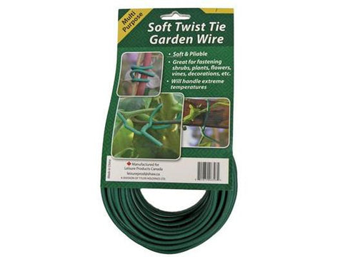 NoName Plant Support Twist Tie Wire Soft 55' Roll 14906