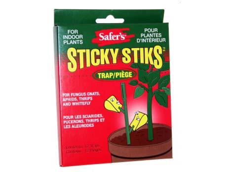 Safer's Sticky Stiks / Sticks - Flying Insect Traps - 12/pack 1353