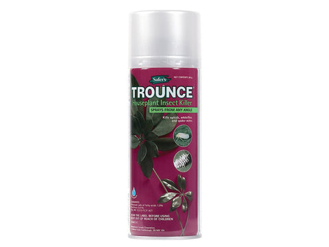 Safer's Insecticide Trounce Houseplant Insect Killer 283g Aero Spray Can 24405